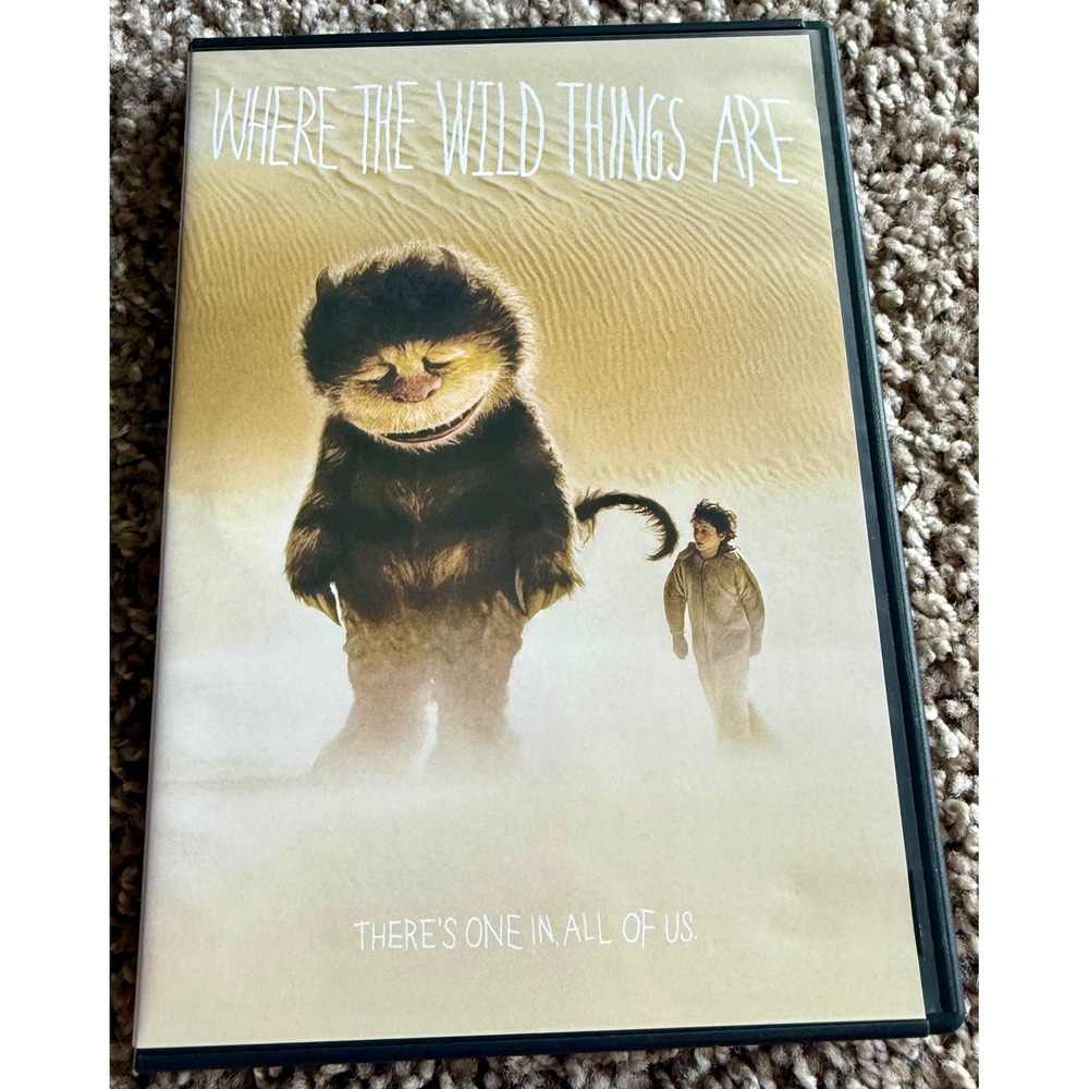 Warner Bros Where the Wild Things Are DVD Excellent 2009 Spike Jonze Widescreen
